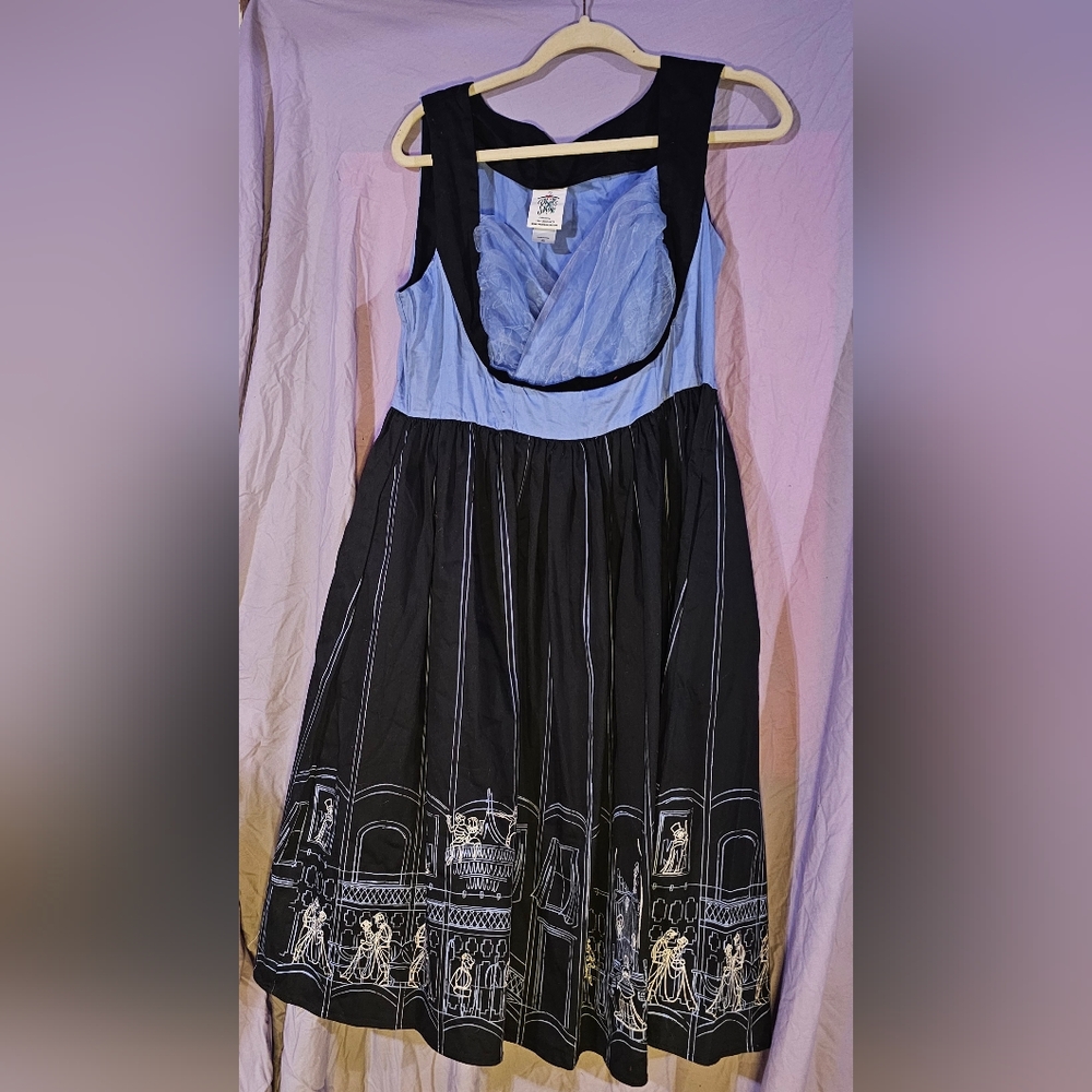 Rare Haunted Mansion Ballroom Dress XL